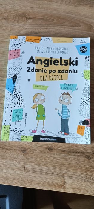 Ćwiczenia z Jezyka angielskiego dla dzieci plyta CD