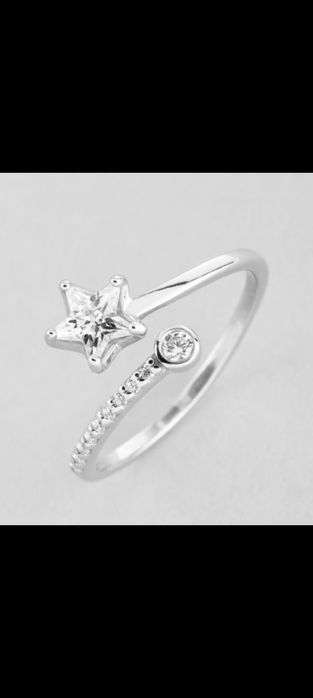 Нова срібна каблучка Minimal, регульований розмір