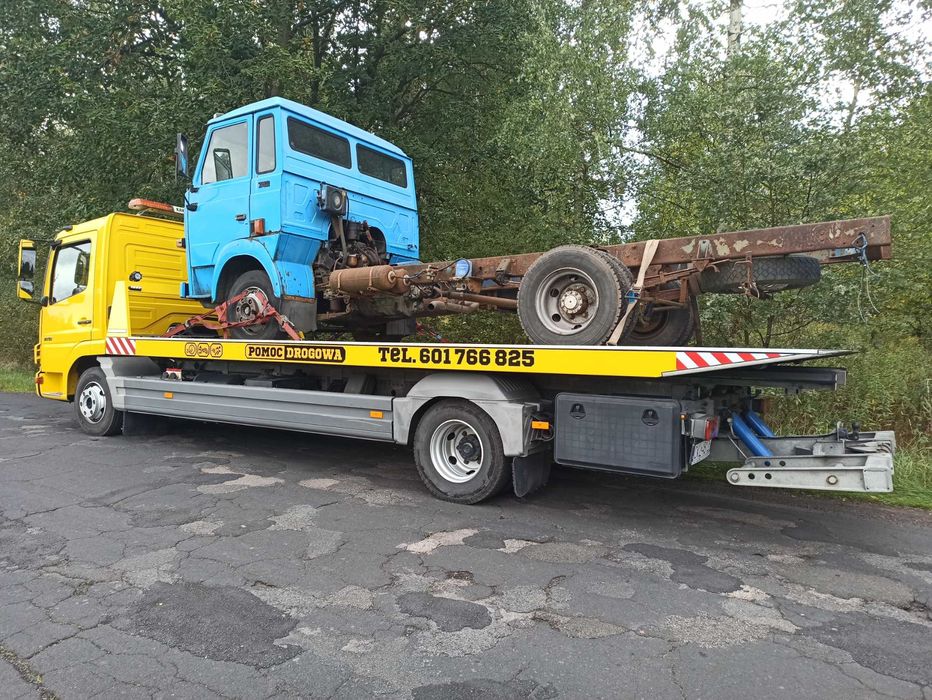 Auto Laweta Pomoc Drogowa Holowanie Mechanik Usługi Serwis Kluczbork