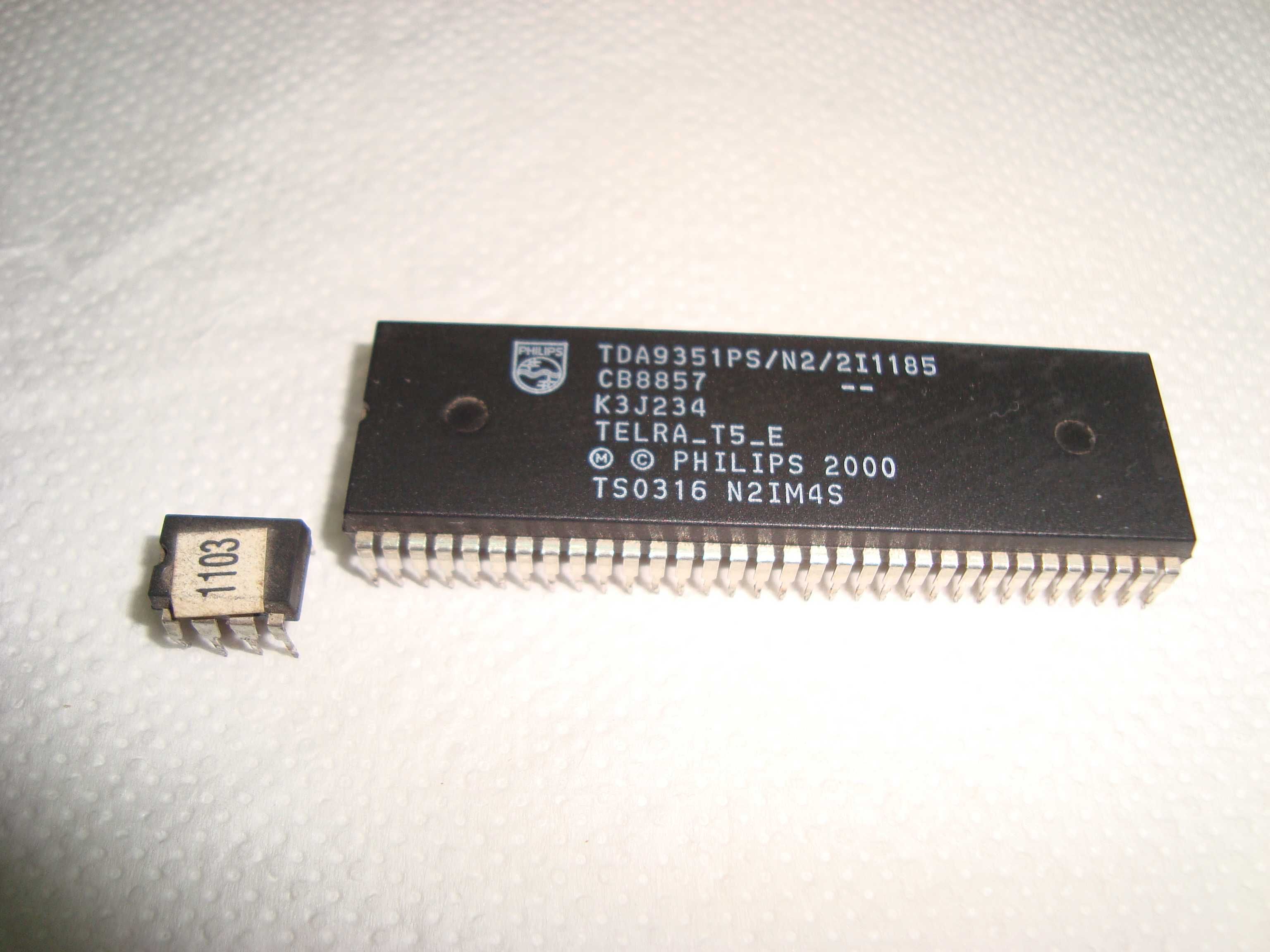 Процессор TDA9351PS/N2/2I1185 TELRA_T5_E демонтаж 100% рабочий