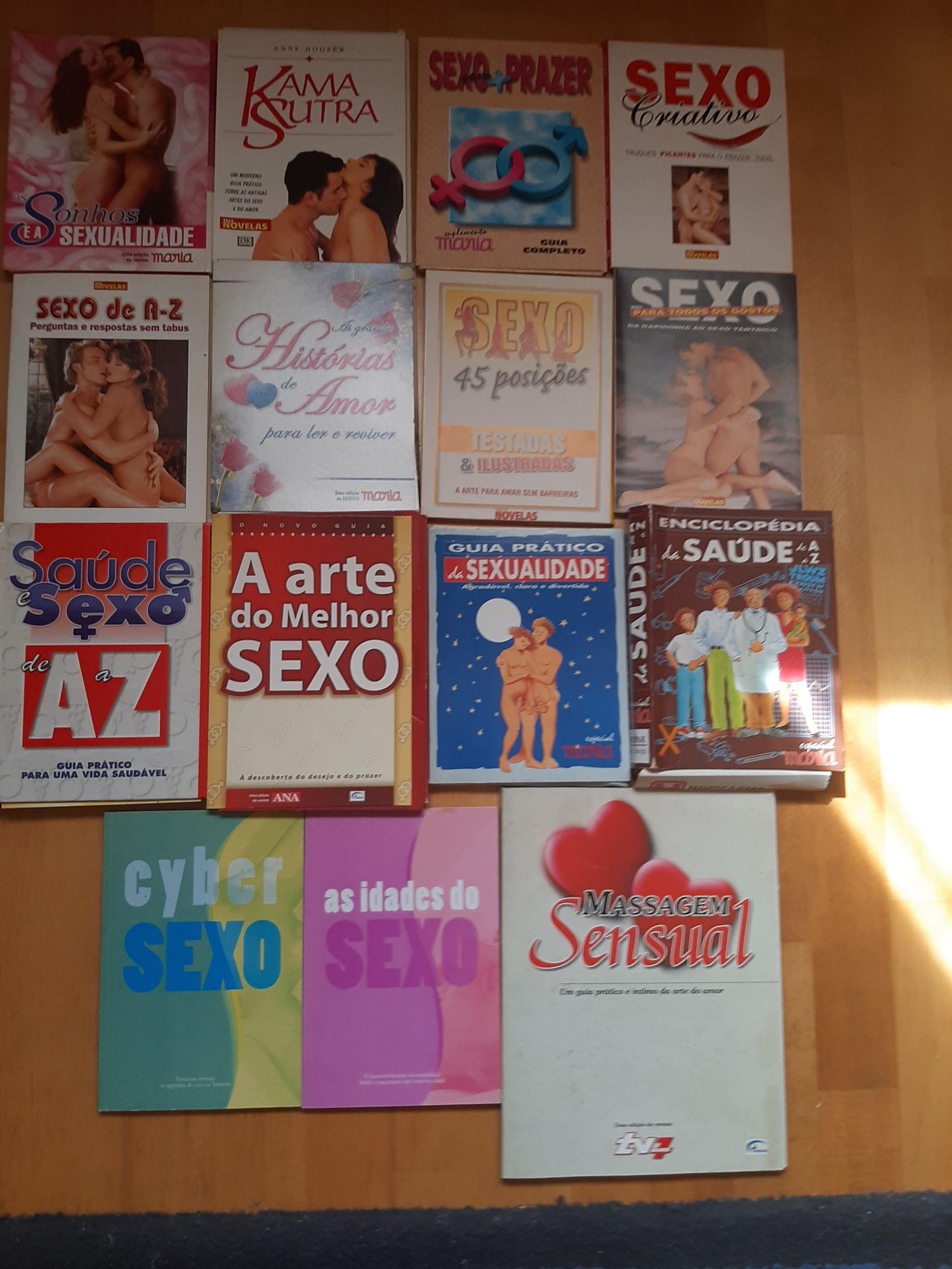 15 Series/fasciculos/colecoes/- Amor,sexo,kama sutra,sensualidade