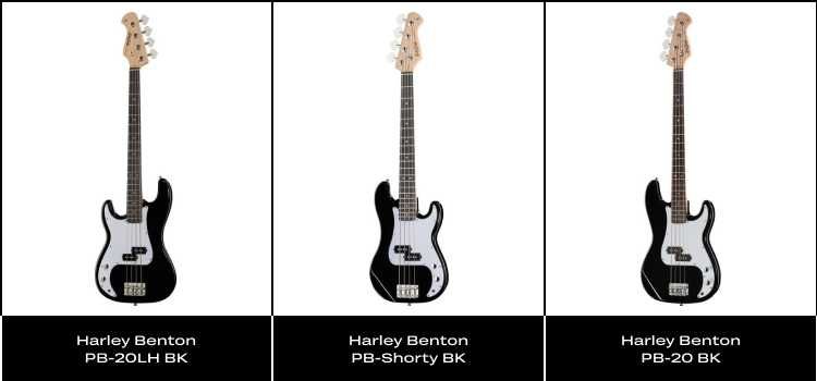 Бас-гітара Harley Benton PB-20 BK Standard Series | УСІ ГІТАРИ