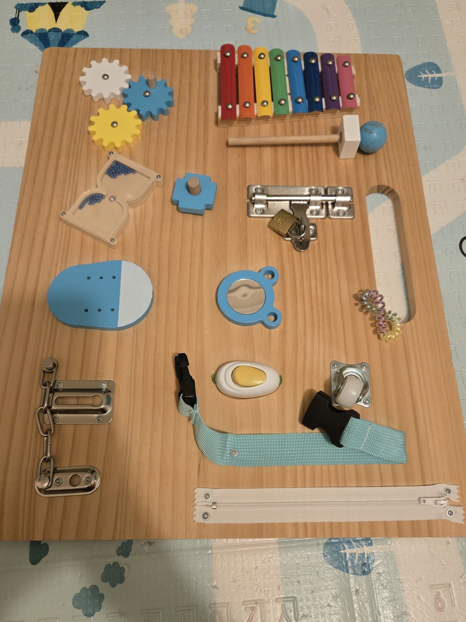 Tábua madeira Montessori