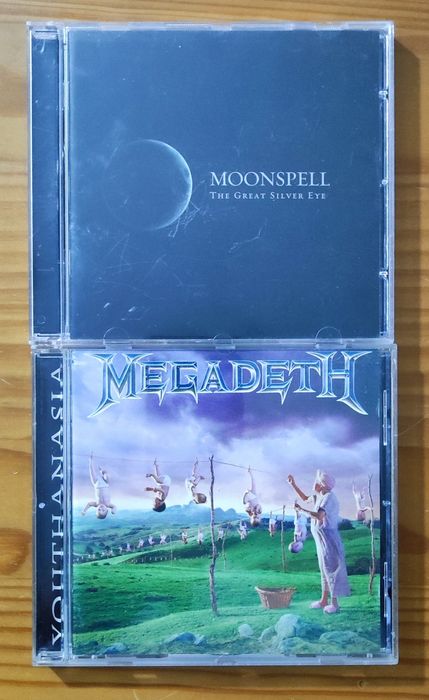 Moonspell e Megadeth