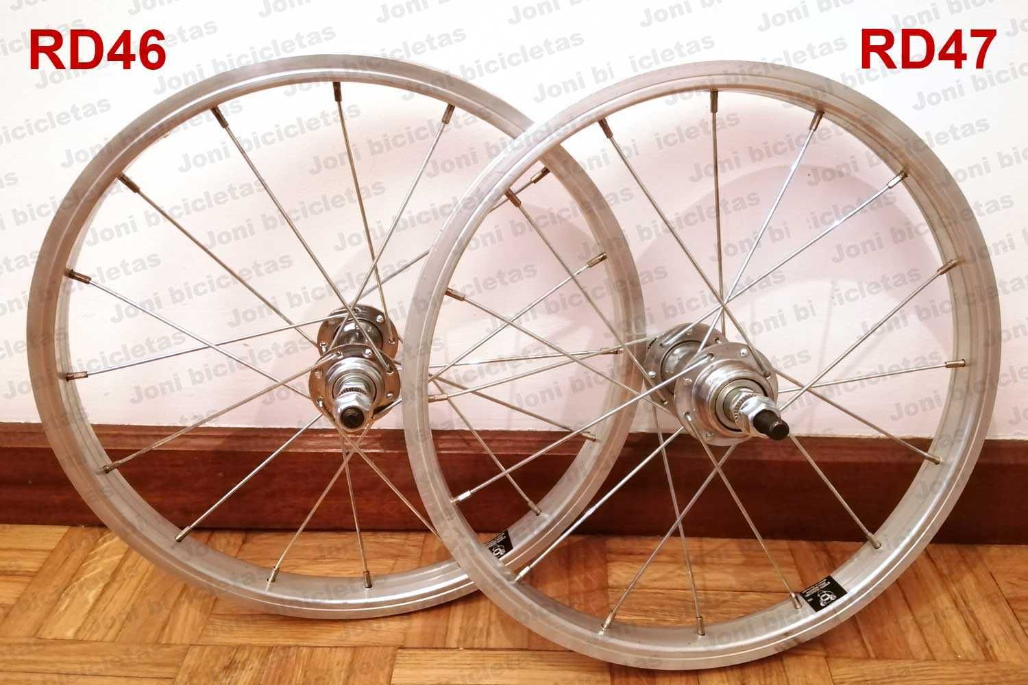 Rodas e aros de bicicleta