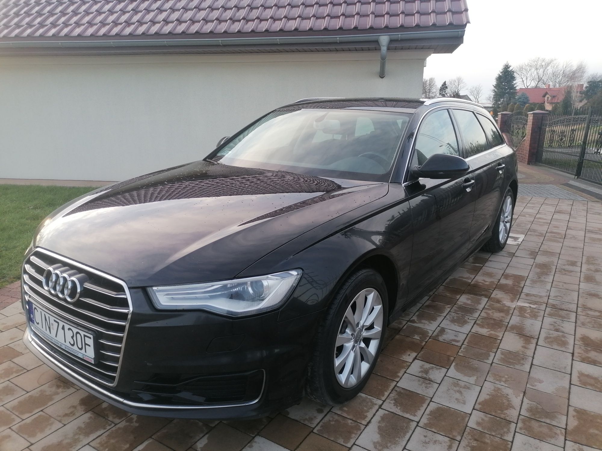 Audi a6 2015r 2.0 tdi ultra 190km czarna automat zamiana na tańszy