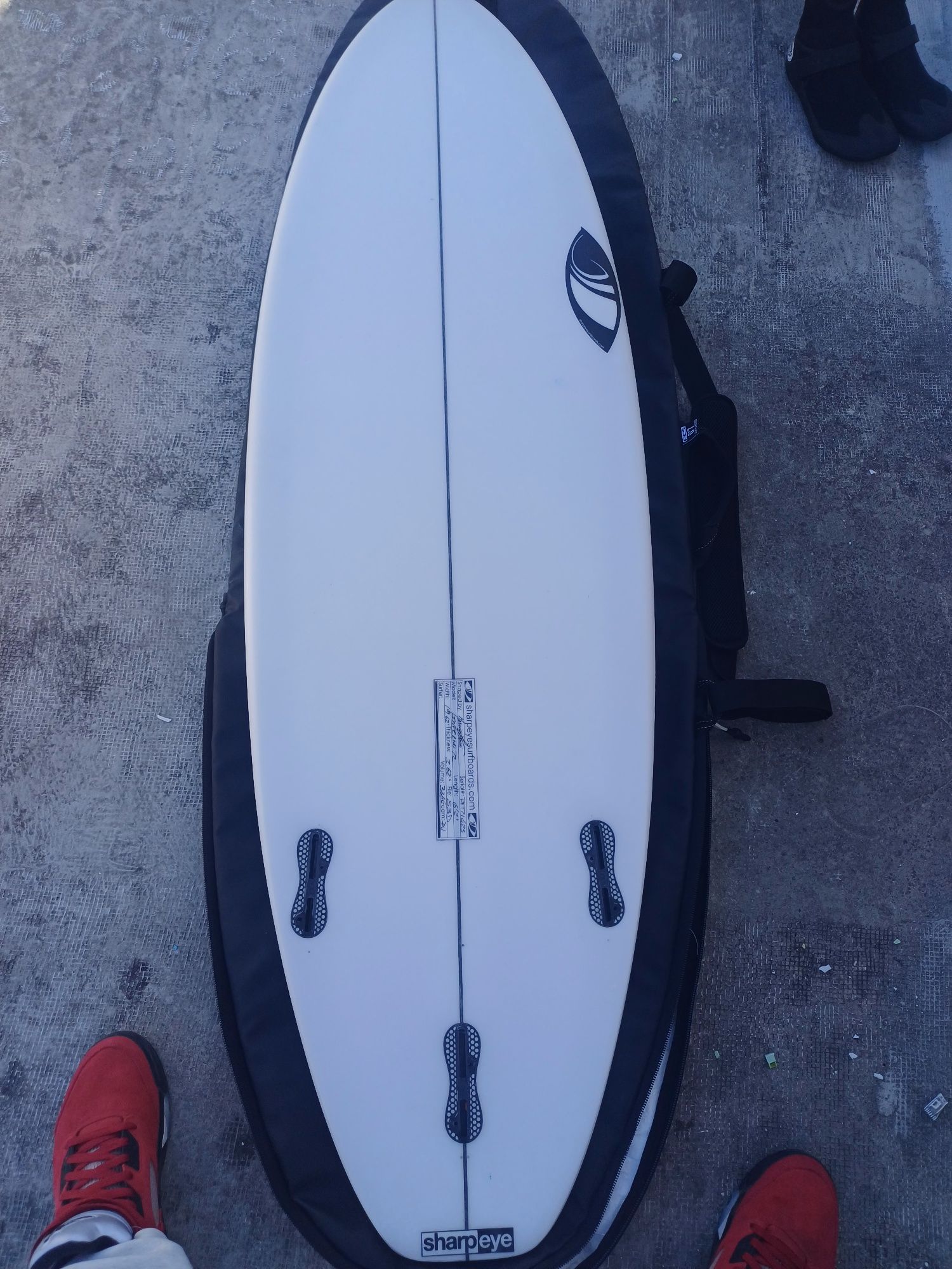 Sharpeye inferno  6'2 72 PU