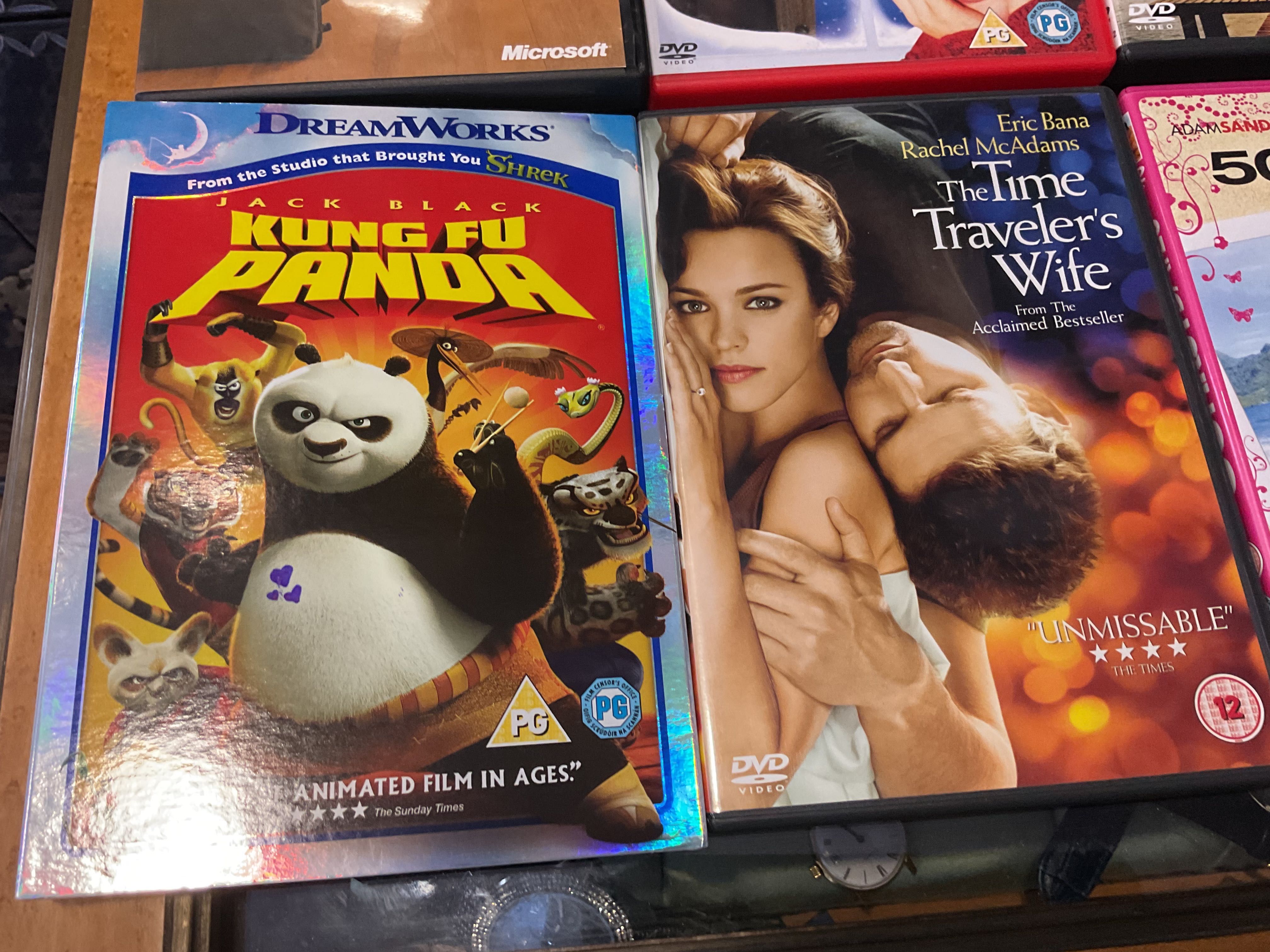 DVDs lote de 8 usados