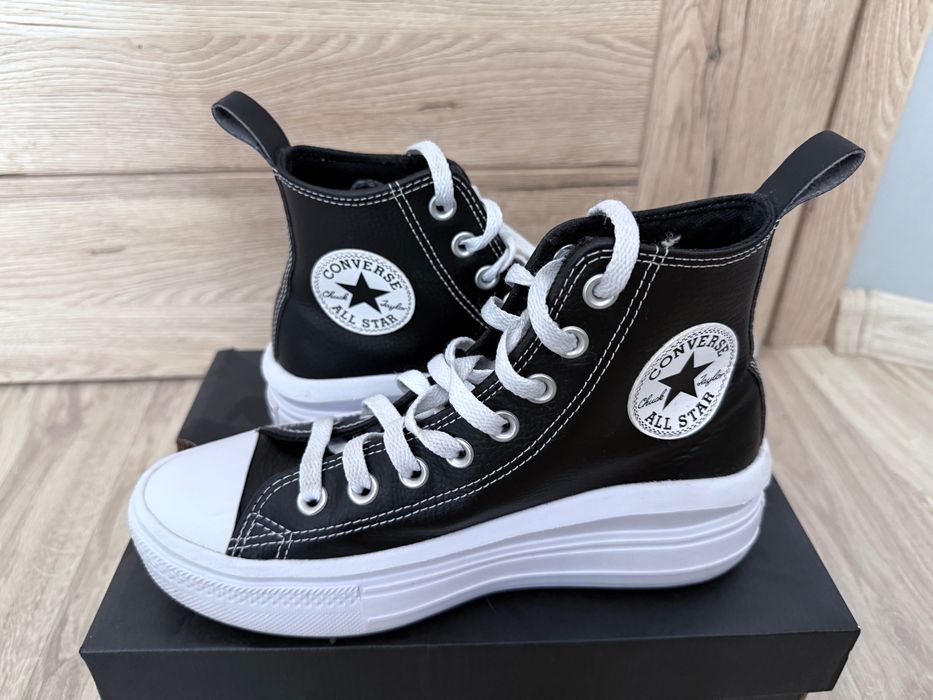Buty Converse, skóra, rozmiar 37,5