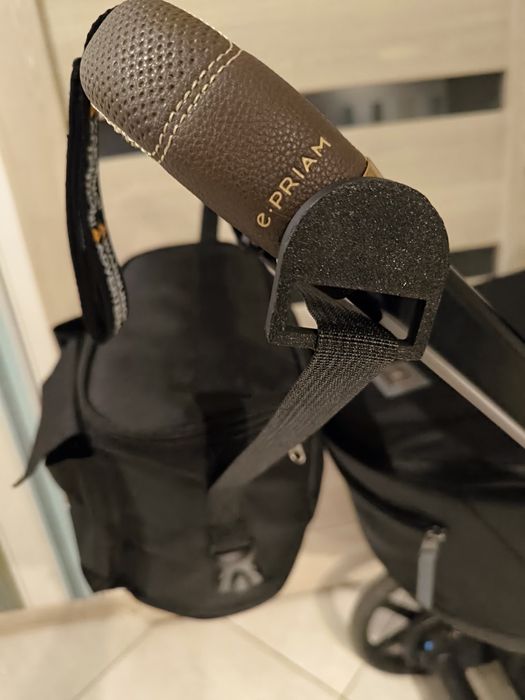 Uchwyt CYBEX. Zestaw uchwytów do wózków Cybex. 6 sztuk. Czarne