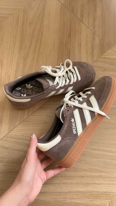 Trampki Piłka ręczna brązowy damskie Unisex nowe R.37