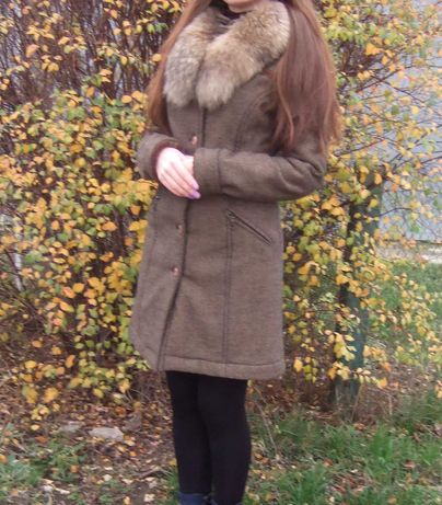 Пальто женское с поясом