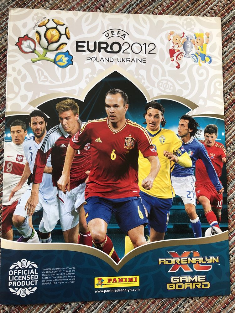 Gra planszowa euro 2012 + niezbednik mistrzostw europy 2020