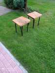 taboret,stołek dębowy