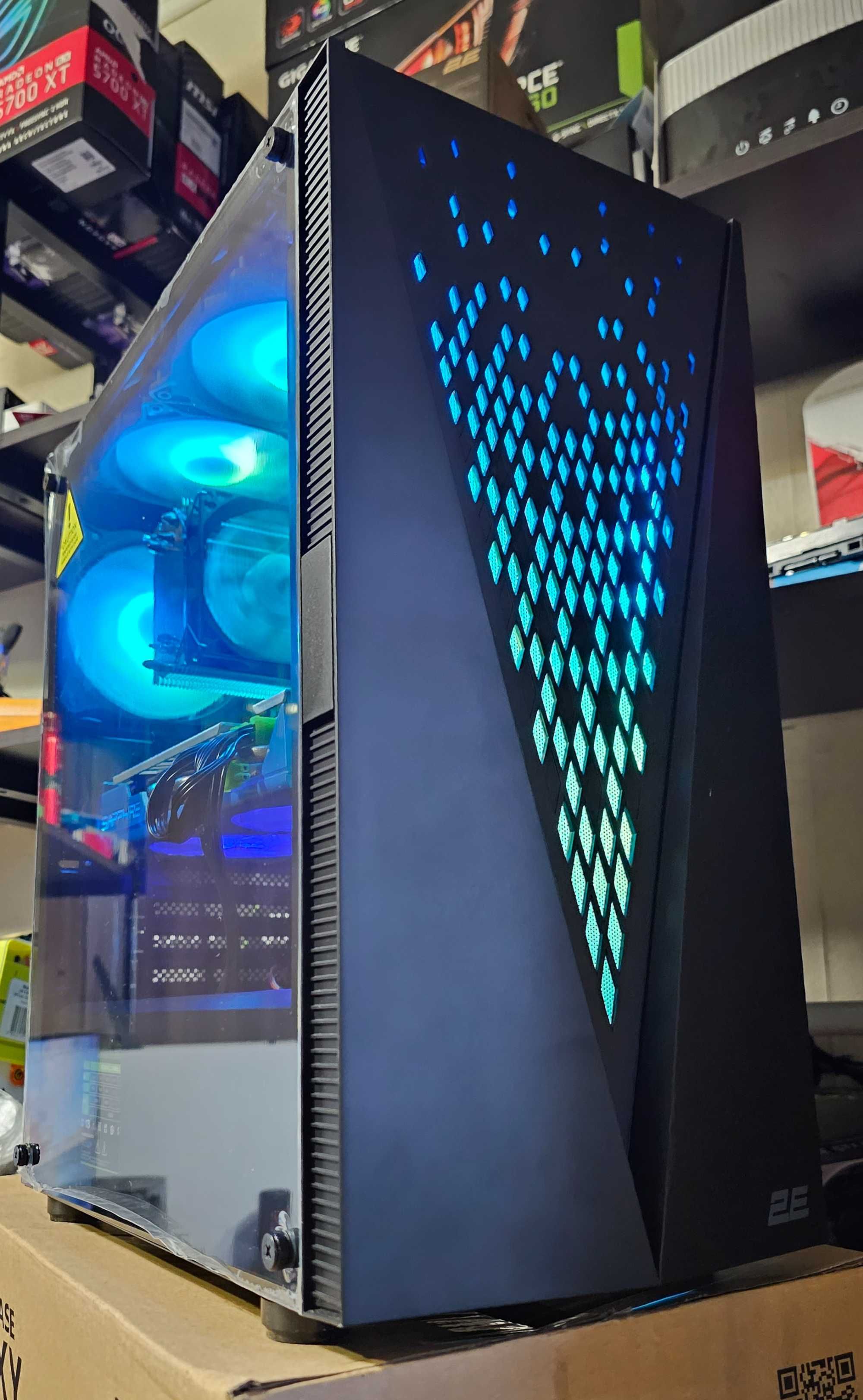 Ігровий комп'ютер Intel I5 8500 4.1 GHZ, RX 580 8GB, 16GB DDR4,SSD,HDD