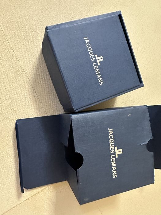 Часи Швейцарія Jacques Lemans  1-1321E шкіра позолота