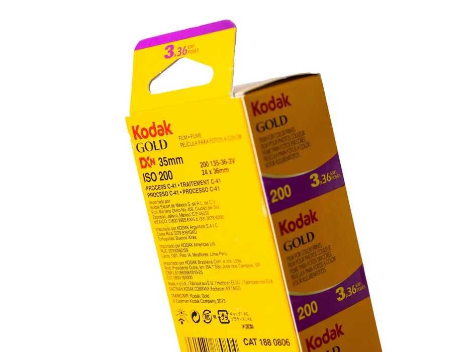 KODAK Gold 200 | 135 | 36 klatek (ważne do 06.2025) | 3-pack