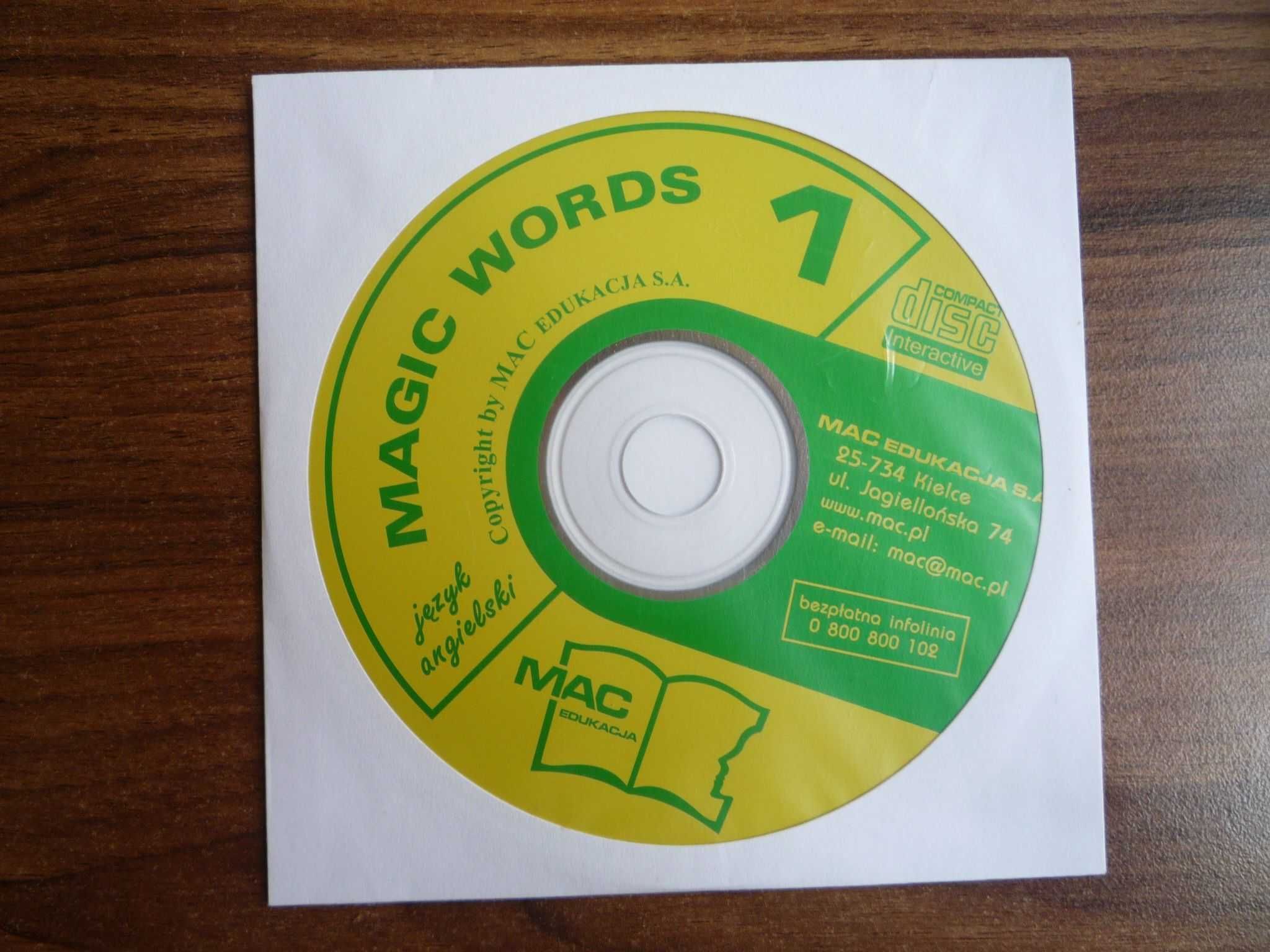 Magic Words kl. 1 Podręcznik + CD do nauki języka angielskiego