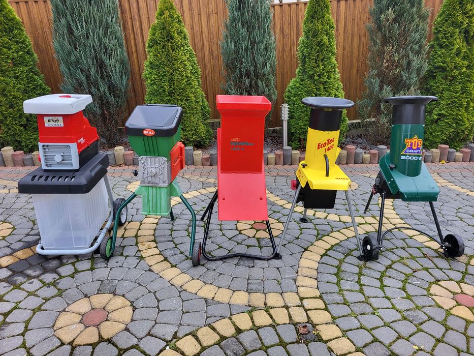 Садові подрібнювачі гілок