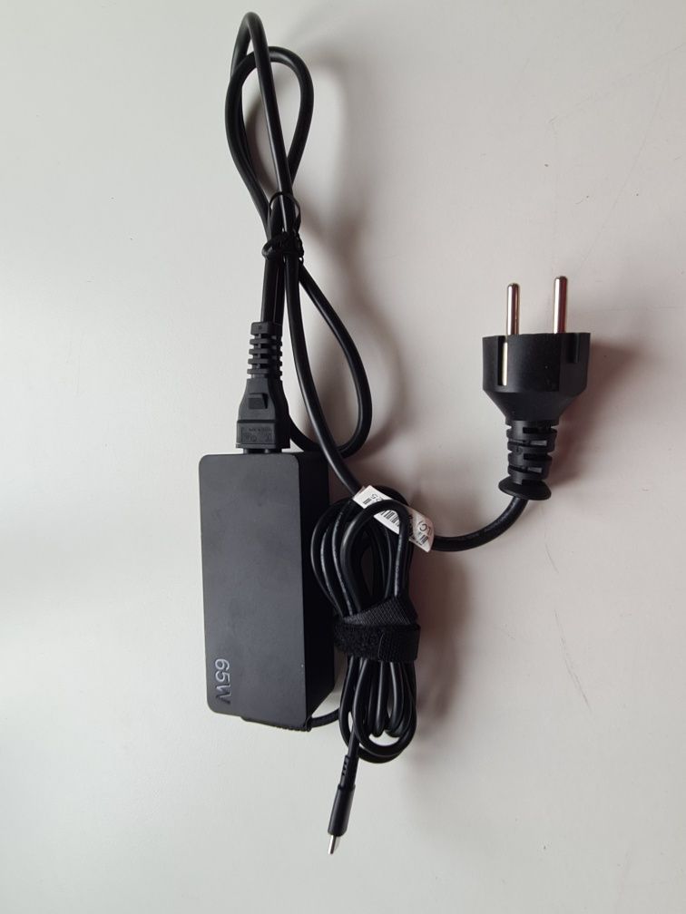 Oryginalny zasilacz Lenovo 65W   USB-C