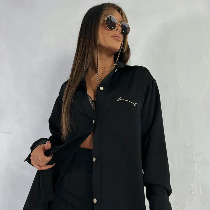 Koszula La Manuel ELEGANT czekoladowa UNI czarna czerwona beżowa