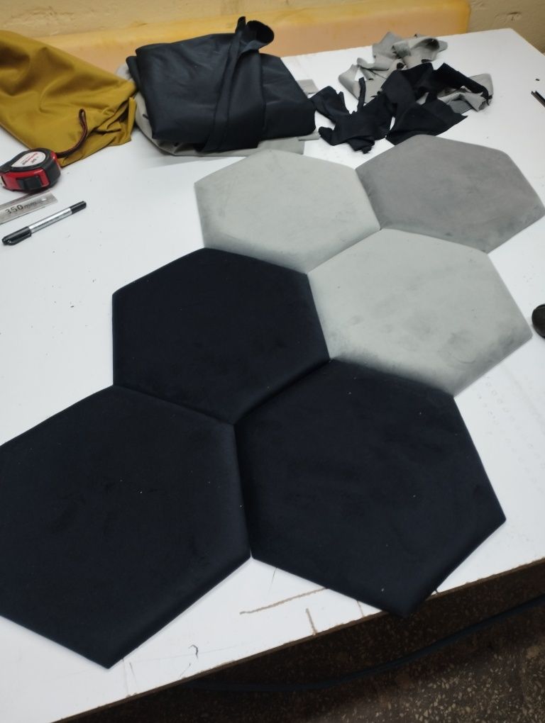 Panele ścienne Hexagon
