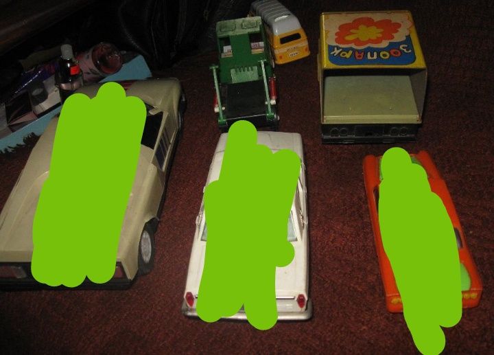 Auto samochód zabawka stare PRL ZSRR Metal plastik Wołga i inne. 20w.