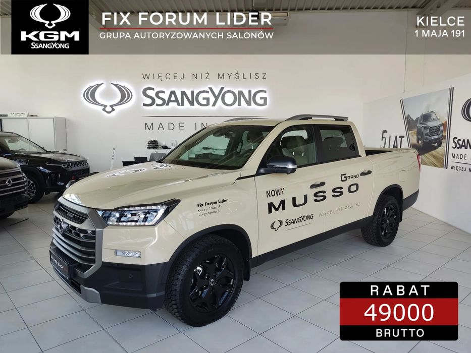 SsangYong/KGM Musso SsangYong/KGM Musso Grand Wild, podemonstracyjny, niski przebieg!