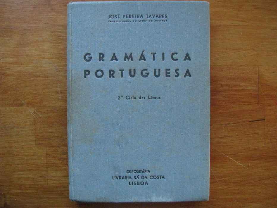 José Pereira Tavares - Gramática Portuguesa