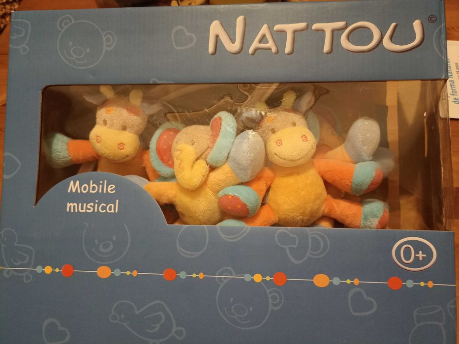 Móbile Musical de Berço - 0m+ - Marca Nattou