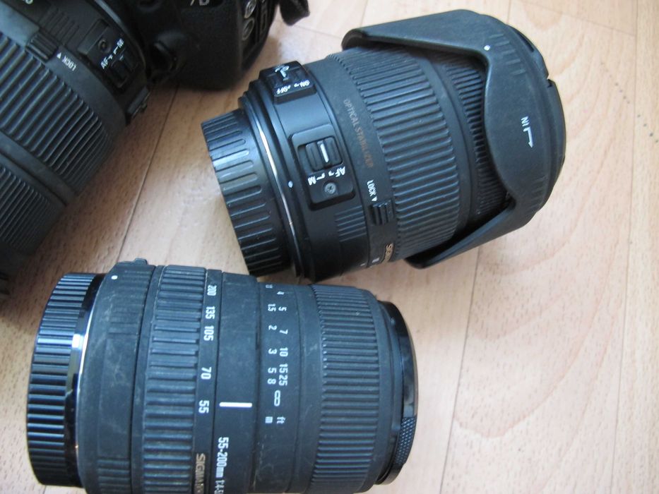 Canon EOS 7D, спалахи  об'єктиви