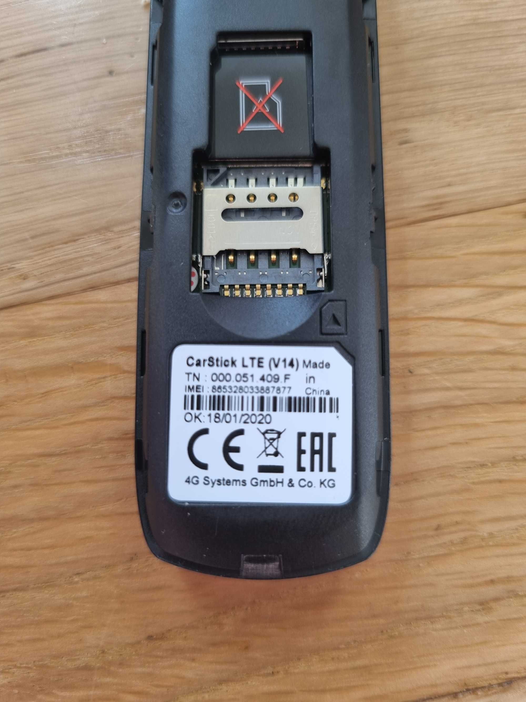 Carstick LTE modem do skody