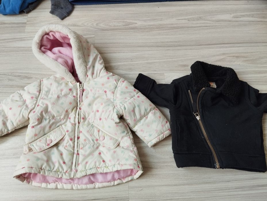 Kurtka i rockowa ramoneska miekka 3-6 msc