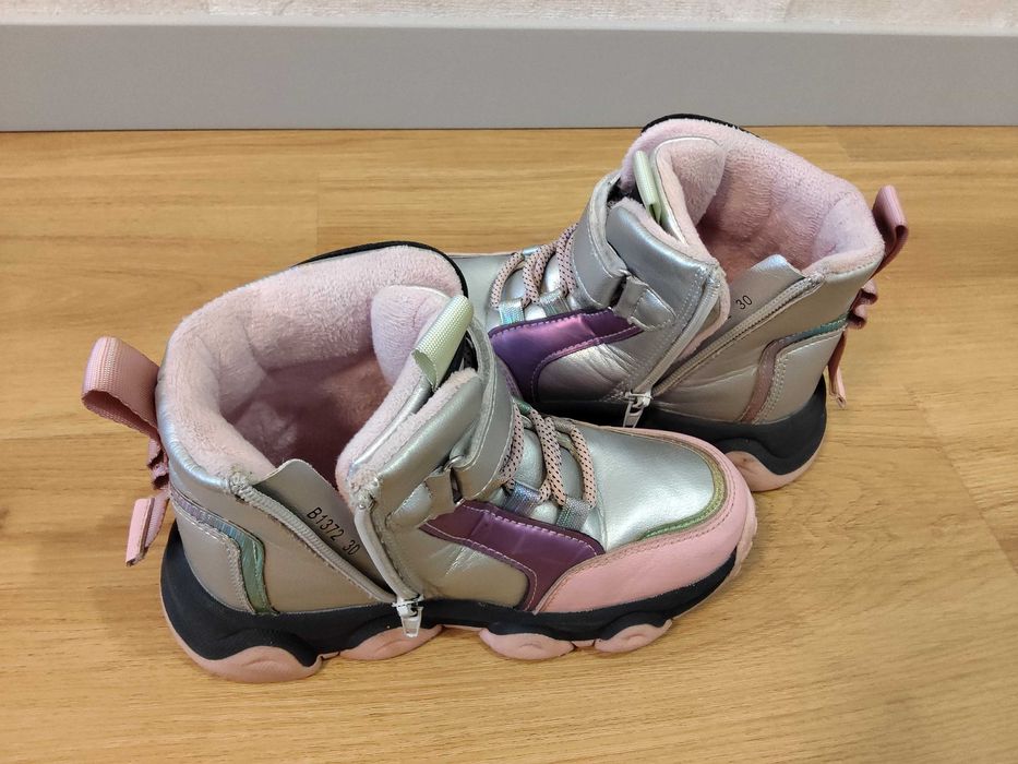 Ботинки Clibee демісезонні на дівчинку 28,30