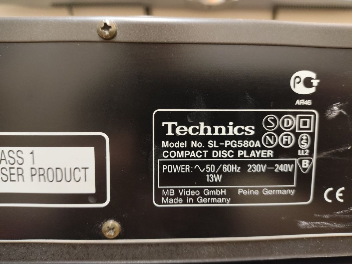 Technics SL-PG580A odtwarzacz CD