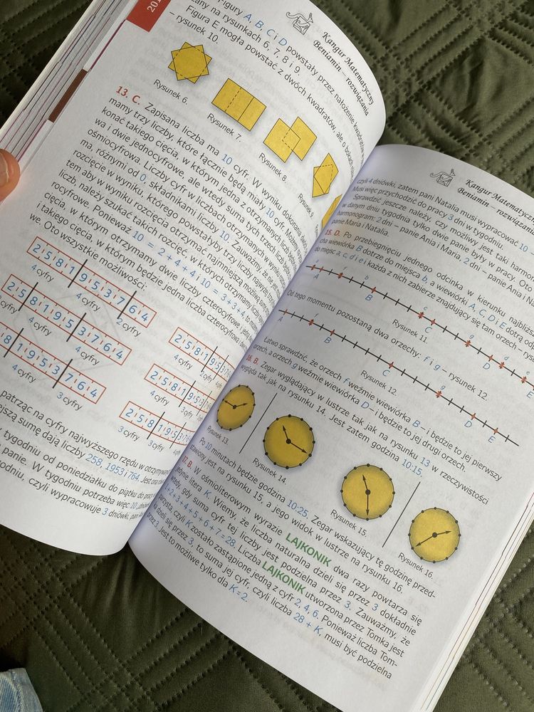 Beniamin kangur matematyczny klasa 5-6 szkoły podstawowej