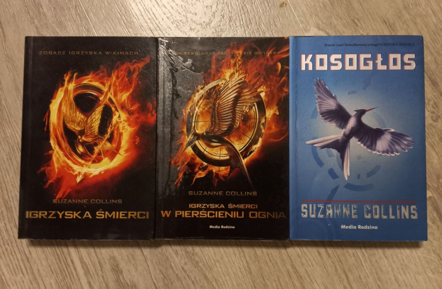 Seria 3 książek "Igrzyska śmierci" - Suzanne Collins | Książki