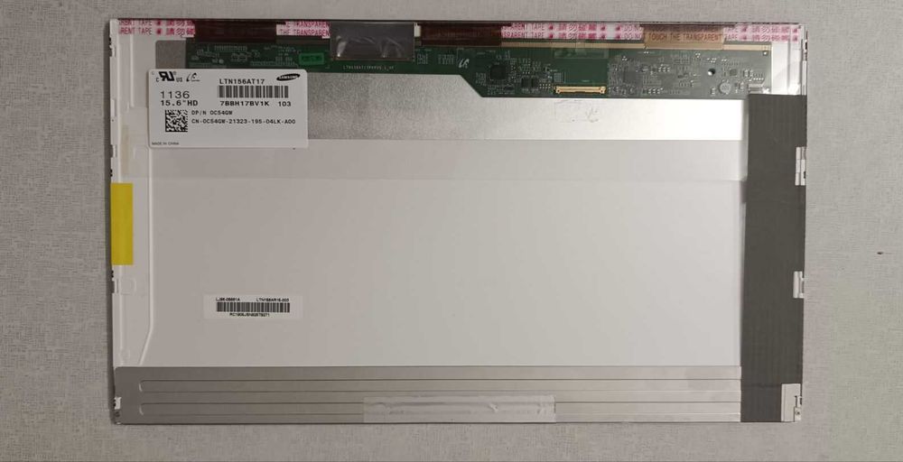 LTN156AT17 дисплей матриця 15.6 LED 40 PIN
