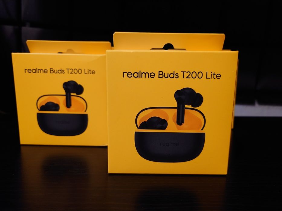 Słuchawki realme Buds T200 lite nowe