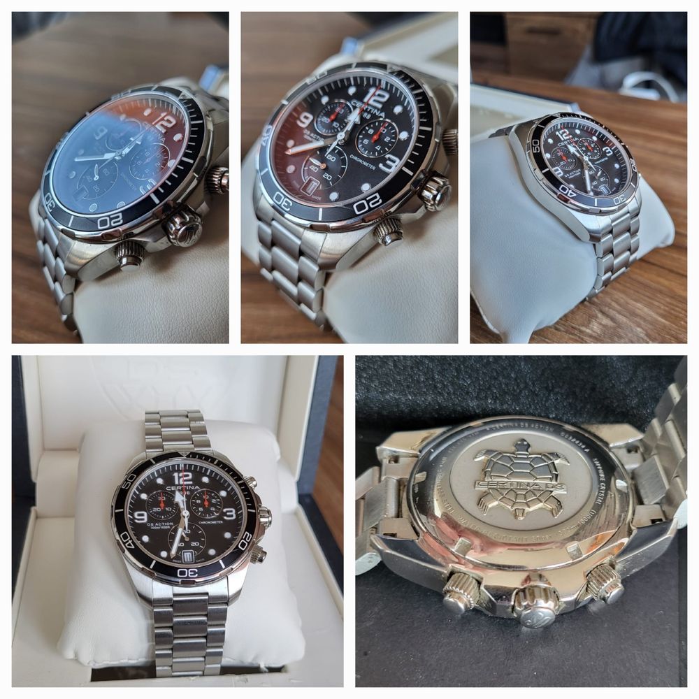Zegarek męski Certina DS Action Chrono Diver C032.434.11.057.00 COSC