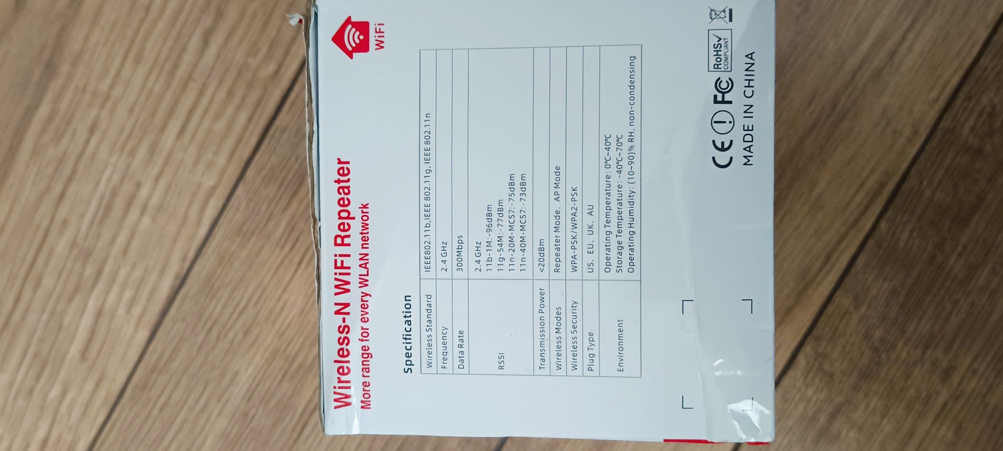 Wzmacniacz Wi-Fi Wireless-N 4 anteny Repeater Mocny 
 4