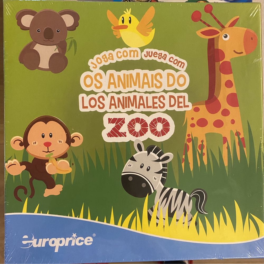 Jogo “animais do zoo” por abrir- brinquedo novo