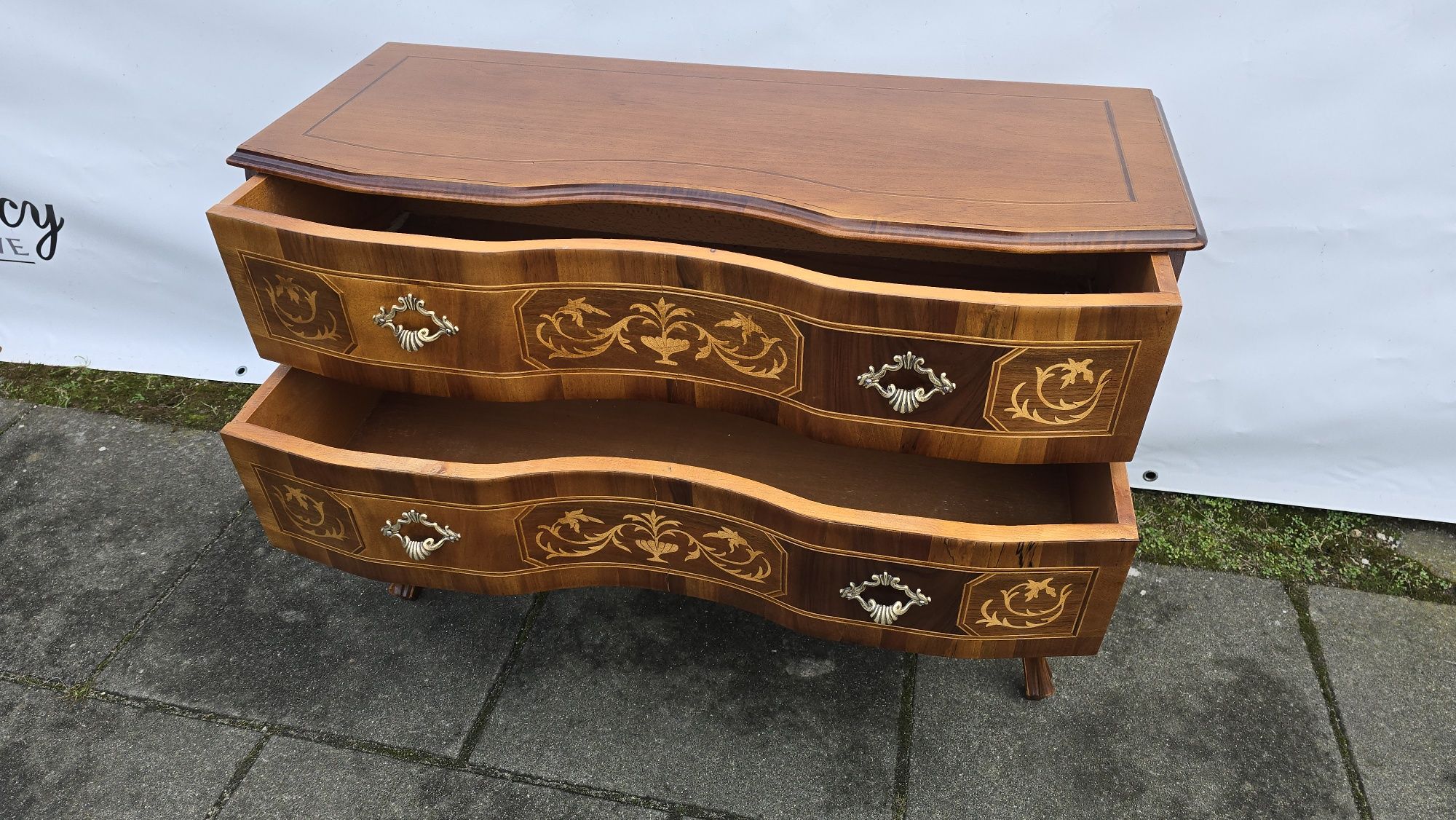 Komoda stylowa Chippendale Szafka Bieliźniarka