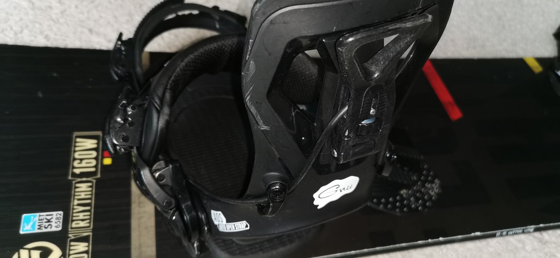 Deska snowboardowa Flow Rythm 160w z wiązaniami GNU PSYCH XL