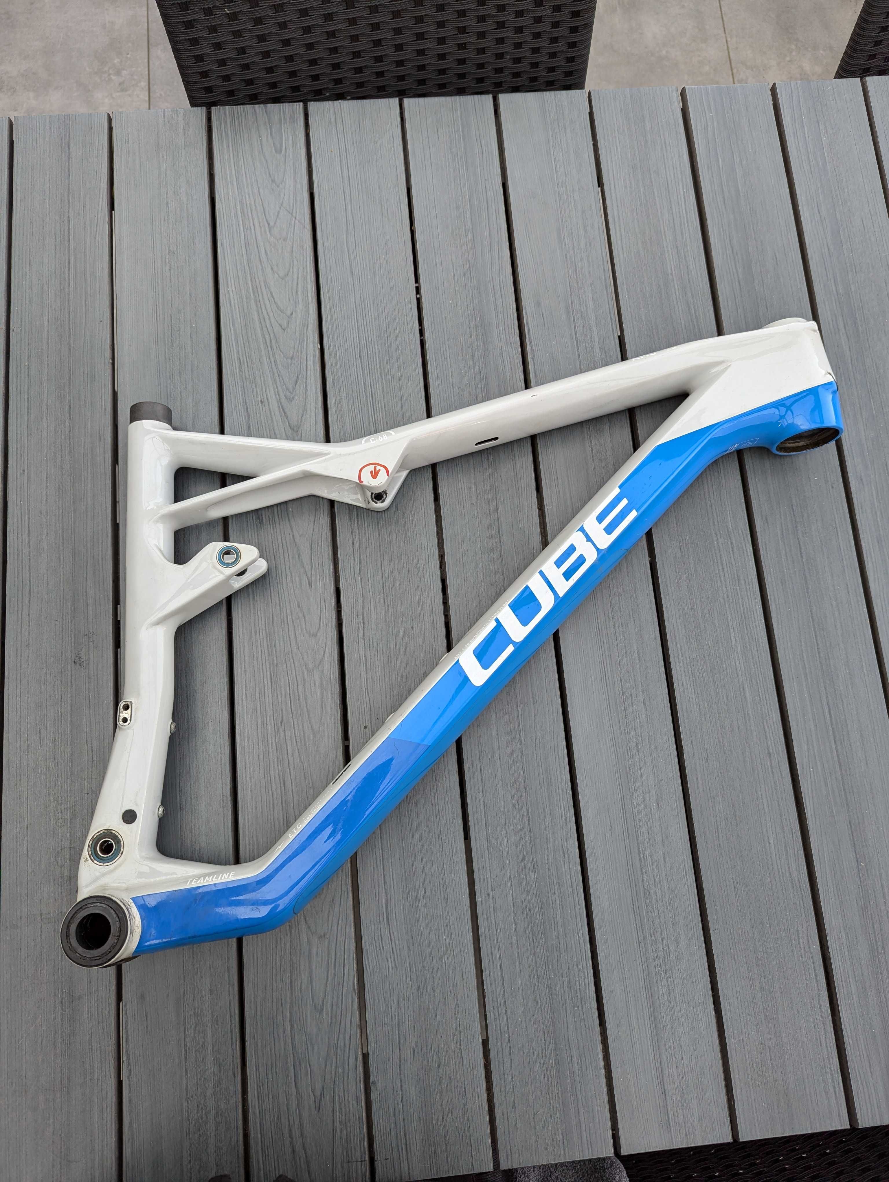 CUBE AMS 100 C:68 SL 29 - rama MTB XC. (Uszkodzona)
