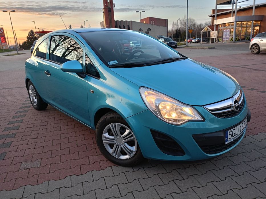 Opel Corsa 2012r LPG 1.2 stan bdb bez korozji! Bardzo ładnie utrzymany