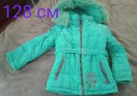 Зимова куртка-пуховик для дівчинки