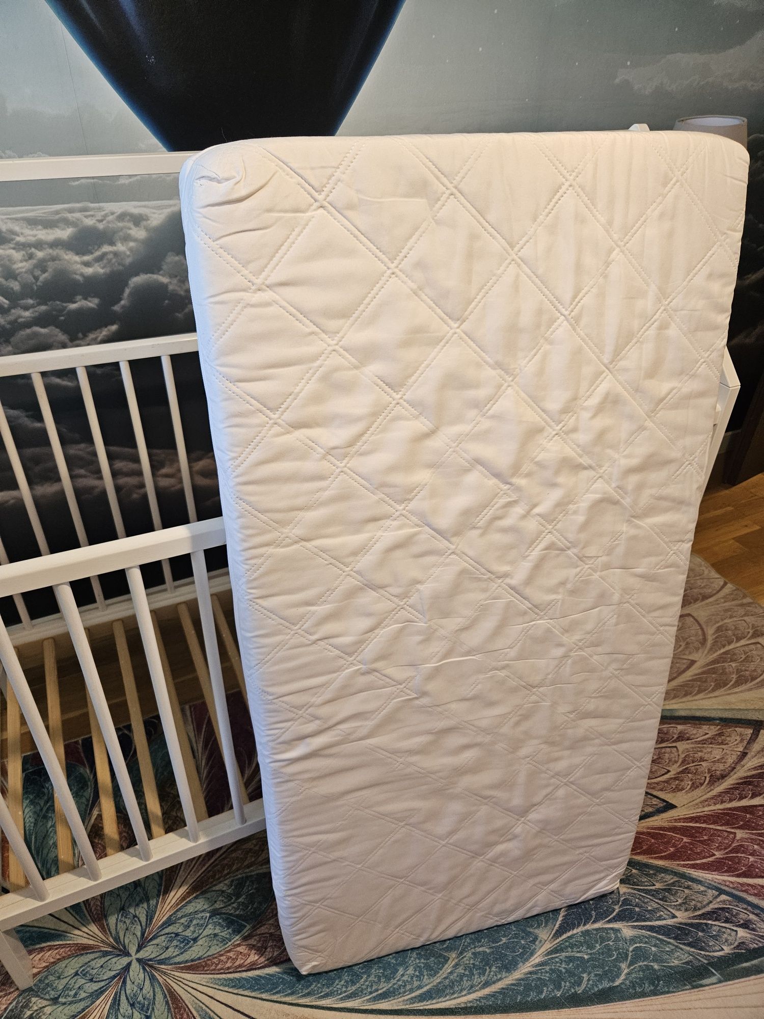 Łóżko dla dziecka łóżeczko 2w1 tapczan styl skandynawski domek 120x60