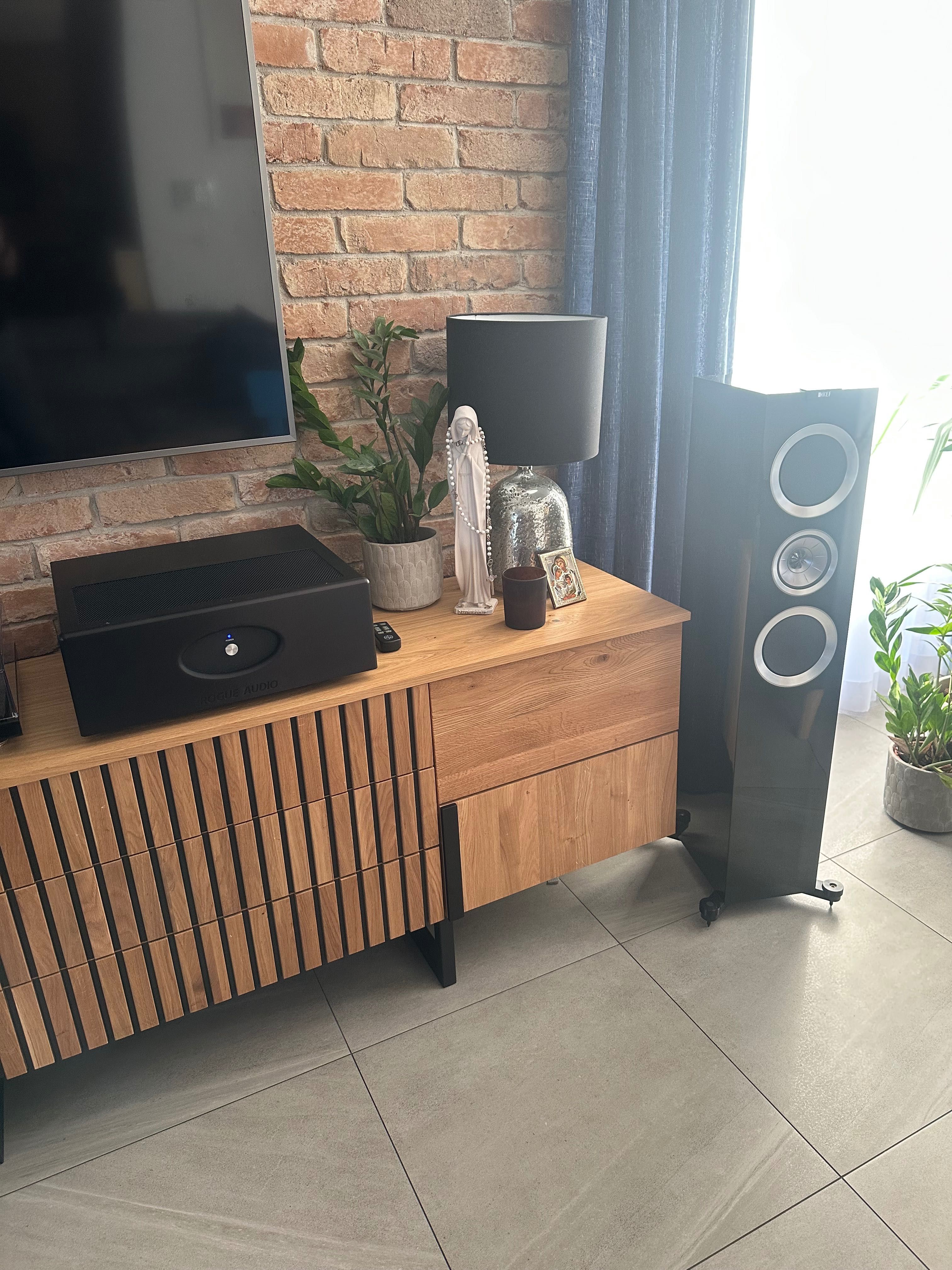 Kolumny KEF R700 piano black plus kable melodika 2x3m. !!!