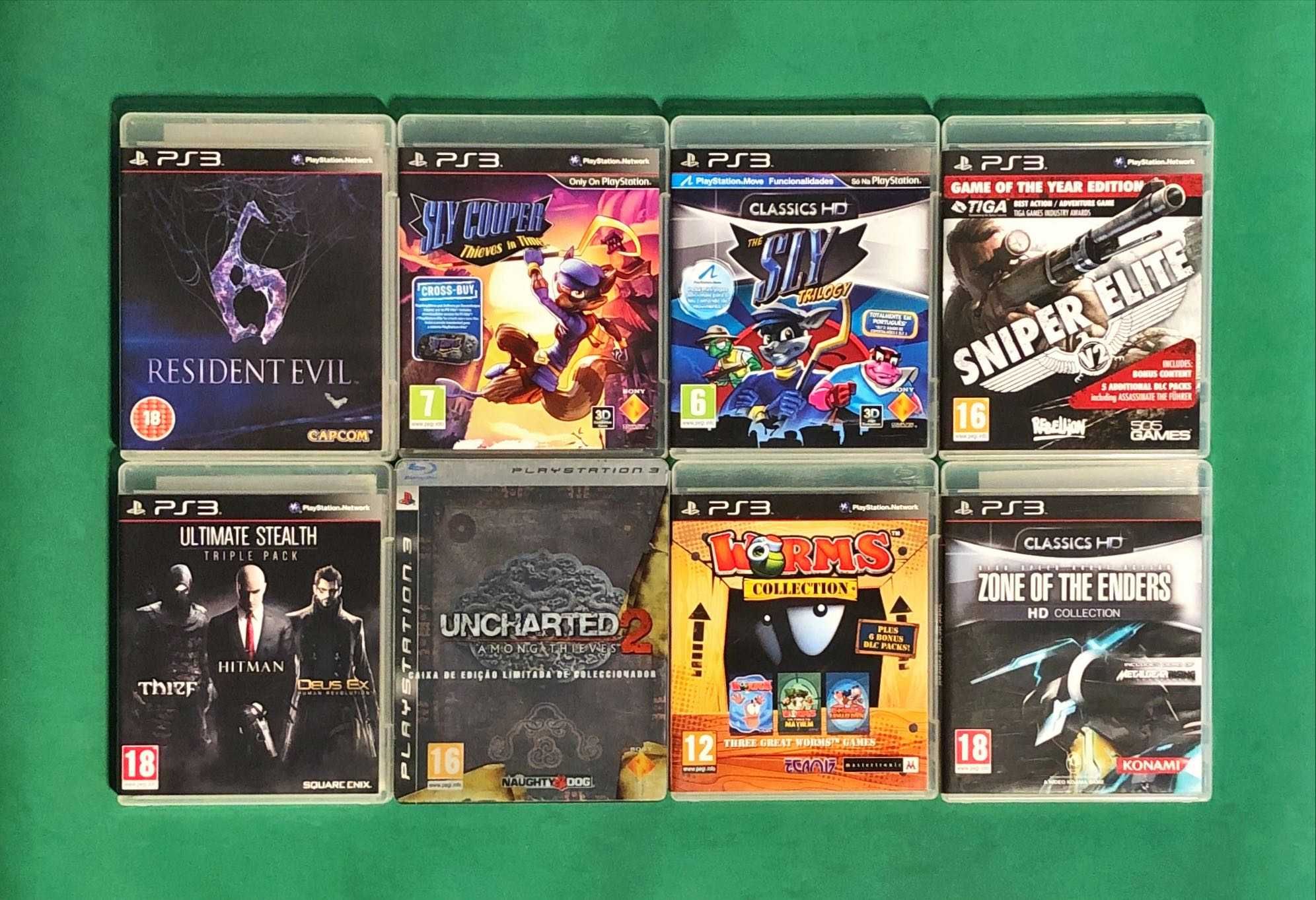 PLAYSTATION 3 PS 3 007 Creed Dark Souls Minecraft Kombat Sly DIVERSOS